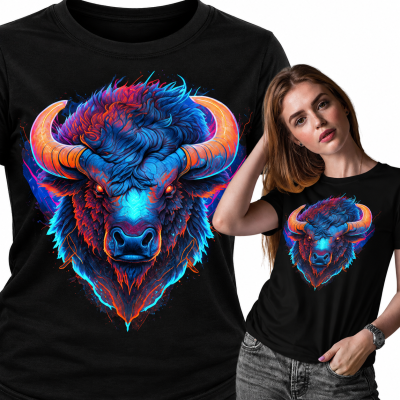 KOSZULKA DAMSKA ZWIERZĘTA  BAD BULL